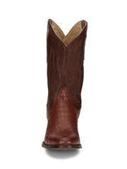 Tony Lama DR5260 Mens Tremaine Caiman Boot Cognac front view. If you need any assistance with this item or the purchase of this item please call us at five six one seven four eight eight eight zero one Monday through Saturday 10:00a.m EST to 8:00 p.m EST

