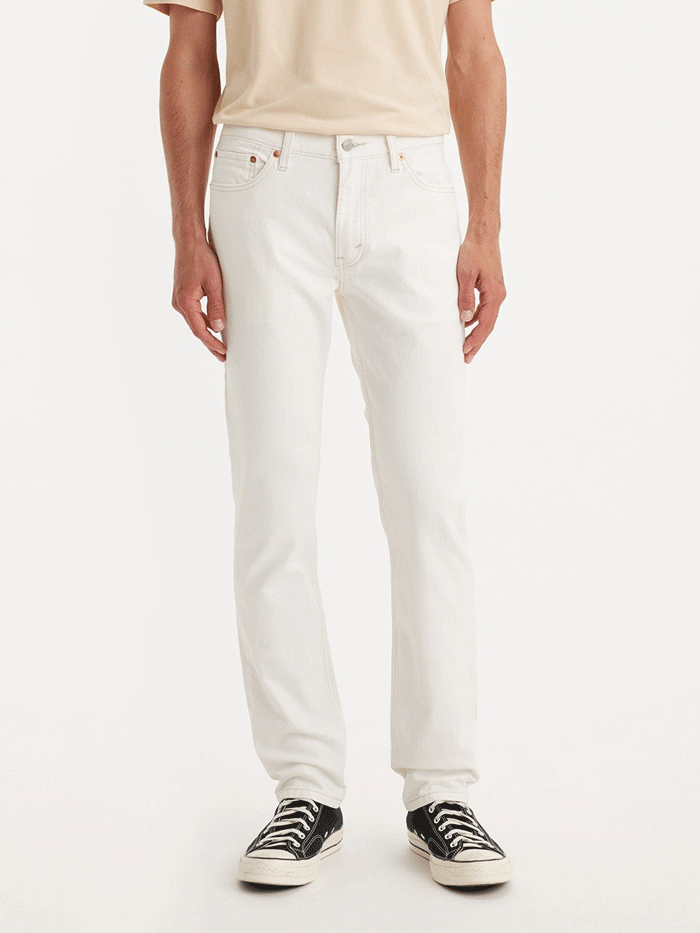 Levi s 045115860 Mens 511 Slim Fit Jeans Sodium White