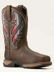 Ariat 10050827 Womens Anthem VentTEK Waterproof Composite Toe Work Boot Dark Brown inner side view. If you need any assistance with this item or the purchase of this item please call us at five six one seven four eight eight eight zero one Monday through Saturday 10:00a.m EST to 8:00 p.m EST