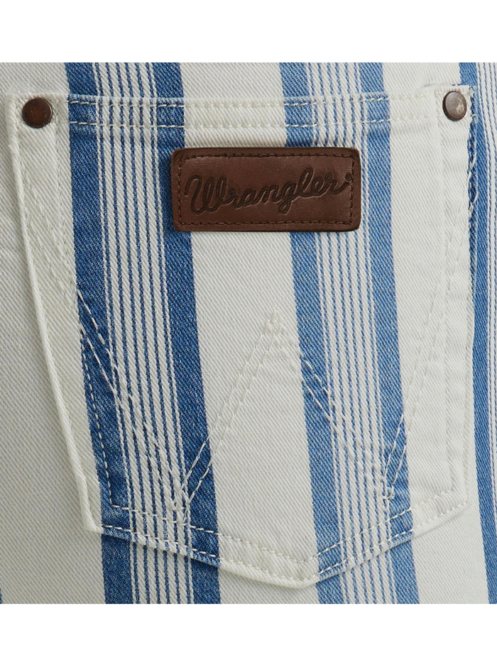 Wrangler 112344590 Womens Retro Bailey High Rise Flare Jean Gabby front view. If you need any assistance with this item or the purchase of this item please call us at five six one seven four eight eight eight zero one Monday through Saturday 10:00a.m EST to 8:00 p.m EST