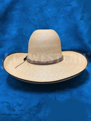 SunBody HMGGOLD Golden Gus Palm Hat Natural back view. If you need any assistance with this item or the purchase of this item please call us at five six one seven four eight eight eight zero one Monday through Saturday 10:00a.m EST to 8:00 p.m EST