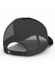 FloGrown FGH-256 Born And Raised Cap Black back view. If you need any assistance with this item or the purchase of this item please call us at five six one seven four eight eight eight zero one Monday through Saturday 10:00a.m EST to 8:00 p.m EST