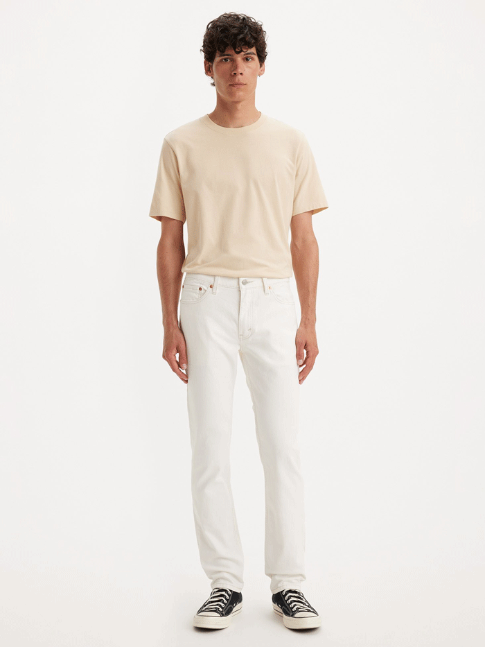 Levi s 045115860 Mens 511 Slim Fit Jeans Sodium White J.C. Western Wear
