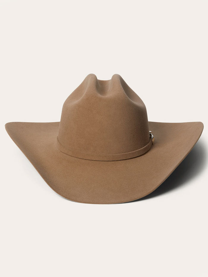 Stetson SFSHAS-7242E5 SHASTA 10X Premier Felt Western Hat Sahara side / front view. If you need any assistance with this item or the purchase of this item please call us at five six one seven four eight eight eight zero one Monday through Saturday 10:00a.m EST to 8:00 p.m EST