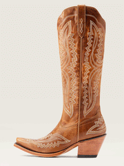 Ariat 10044481 Womens Casanova Western Boot Shades Of Grain outter side view. If you need any assistance with this item or the purchase of this item please call us at five six one seven four eight eight eight zero one Monday through Saturday 10:00a.m EST to 8:00 p.m EST