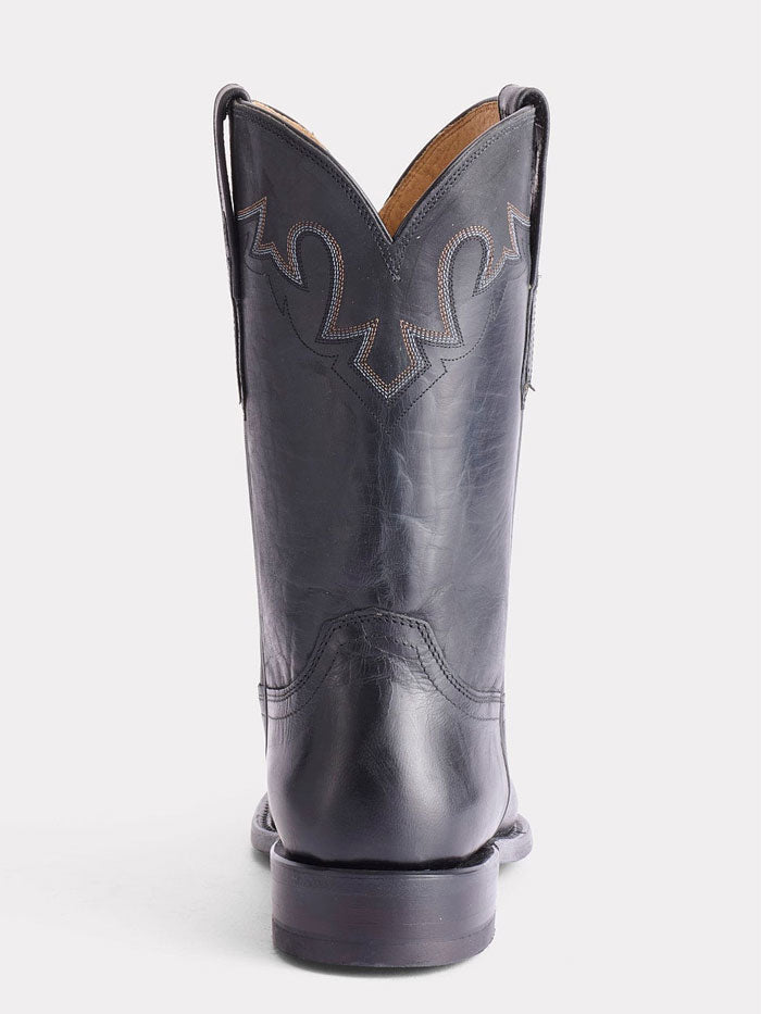 Lucchese CL6505.C2 Mens Sunset Roper Boot Black front and side view. If you need any assistance with this item or the purchase of this item please call us at five six one seven four eight eight eight zero one Monday through Saturday 10:00a.m EST to 8:00 p.m EST