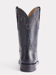 Lucchese CL6505.C2 Mens Sunset Roper Boot Black back view. If you need any assistance with this item or the purchase of this item please call us at five six one seven four eight eight eight zero one Monday through Saturday 10:00a.m EST to 8:00 p.m EST