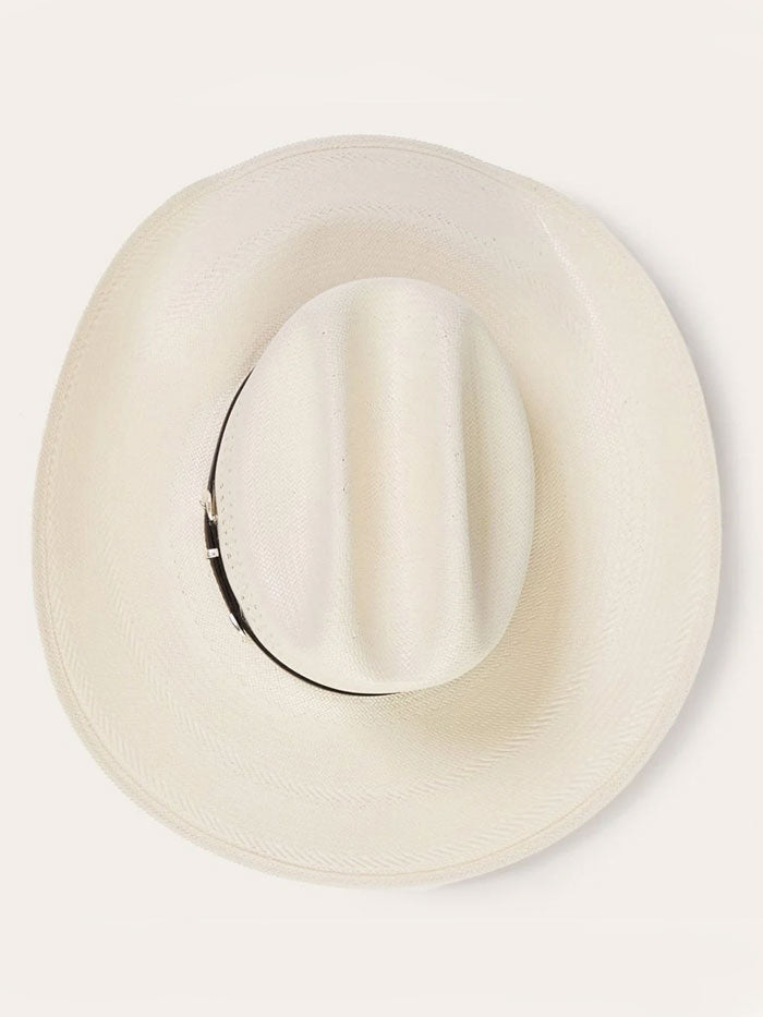 Stetson SSSTPT-684481 SOUTHPOINT 10X Straw Hat Natural side / front view. If you need any assistance with this item or the purchase of this item please call us at five six one seven four eight eight eight zero one Monday through Saturday 10:00a.m EST to 8:00 p.m EST