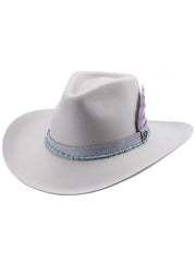 Bullhide TURNING POINT 0869SB Womens Fashion Felt Collection Hat Silverbelly side / front view. If you need any assistance with this item or the purchase of this item please call us at five six one seven four eight eight eight zero one Monday through Saturday 10:00a.m EST to 8:00 p.m EST