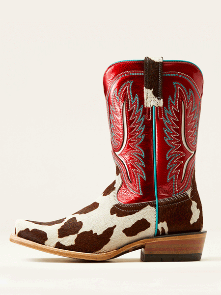 Ariat 10051020 Womens Futurity Colt Western Boot Cowtown Hair On outter side view. If you need any assistance with this item or the purchase of this item please call us at five six one seven four eight eight eight zero one Monday through Saturday 10:00a.m EST to 8:00 p.m EST