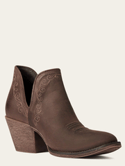Ariat 10038480 Womens Encore R Toe Western Boot Weathered Brown inner side view. If you need any assistance with this item or the purchase of this item please call us at five six one seven four eight eight eight zero one Monday through Saturday 10:00a.m EST to 8:00 p.m EST