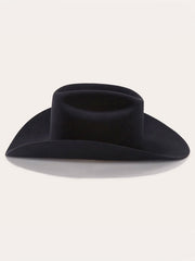 Stetson SFEPTN-484007 El Patron 30X Premier Felt Hat Black side view. If you need any assistance with this item or the purchase of this item please call us at five six one seven four eight eight eight zero one Monday through Saturday 10:00a.m EST to 8:00 p.m EST