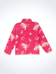 Wrangler 112355922 Girls Icons Fleece Full Zip Jacket Pink back. If you need any assistance with this item or the purchase of this item please call us at five six one seven four eight eight eight zero one Monday through Saturday 10:00a.m EST to 8:00 p.m EST

