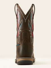 Ariat 10050827 Womens Anthem VentTEK Waterproof Composite Toe Work Boot Dark Brown back view. If you need any assistance with this item or the purchase of this item please call us at five six one seven four eight eight eight zero one Monday through Saturday 10:00a.m EST to 8:00 p.m EST