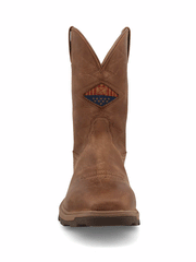 Twisted X MULNW05 Mens UltraLite X Work Boot Ginger Brown front view. If you need any assistance with this item or the purchase of this item please call us at five six one seven four eight eight eight zero one Monday through Saturday 10:00a.m EST to 8:00 p.m EST