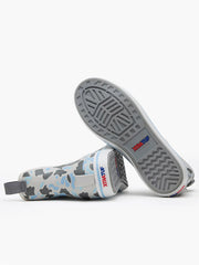 Xtratuf XMABDCI Mens Ankle Deck Boot Ice Duck Camo back and sole view. If you need any assistance with this item or the purchase of this item please call us at five six one seven four eight eight eight zero one Monday through Saturday 10:00a.m EST to 8:00 p.m EST