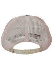 Myra Bag S-4849 Womens Oinky Mesh Back Cap White back view. If you need any assistance with this item or the purchase of this item please call us at five six one seven four eight eight eight zero one Monday through Saturday 10:00a.m EST to 8:00 p.m EST