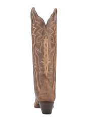 Dan Post DP4275 Womens Silvie Leather Boot Brown back view. If you need any assistance with this item or the purchase of this item please call us at five six one seven four eight eight eight zero one Monday through Saturday 10:00a.m EST to 8:00 p.m EST