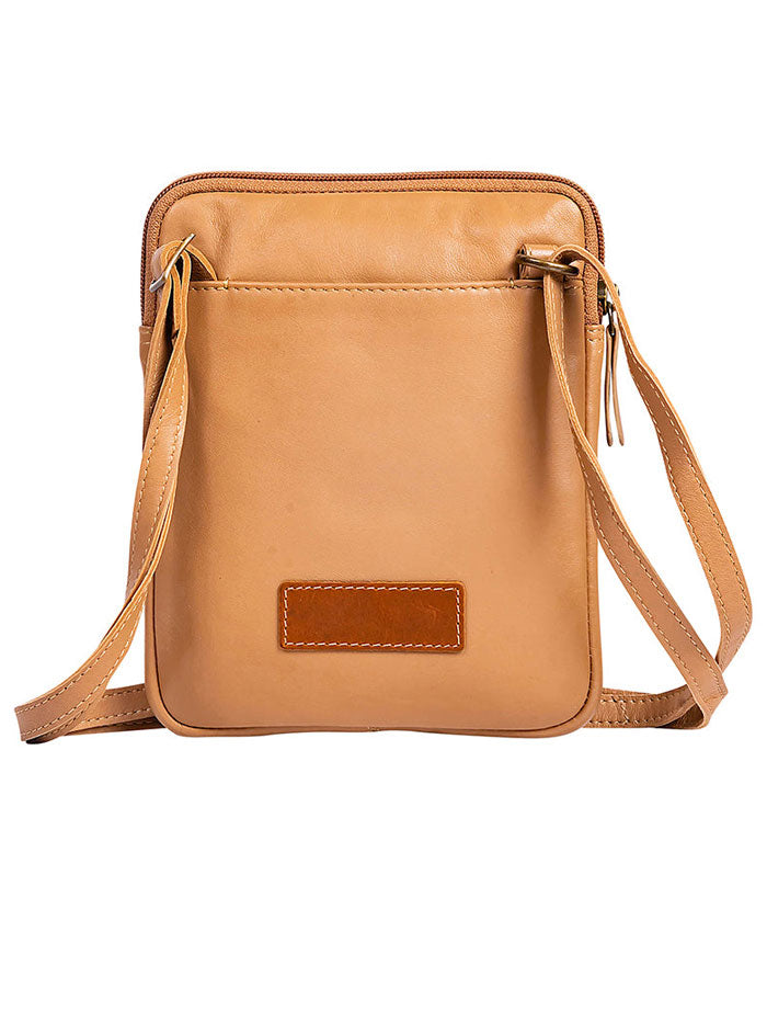 Myra Bag S-9426 Womens Cheyenne's Hope Hairon Bag Tan side view. If you need any assistance with this item or the purchase of this item please call us at five six one seven four eight eight eight zero one Monday through Saturday 10:00a.m EST to 8:00 p.m EST