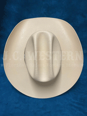 Resistol RSPNCKN304281 PINEY CREEK George Strait Collection Straw Hat Natural view from above. If you need any assistance with this item or the purchase of this item please call us at five six one seven four eight eight eight zero one Monday through Saturday 10:00a.m EST to 8:00 p.m EST