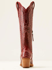 Ariat 10050870 Womens Casanova Western Boot Powder Red Alert back view. If you need any assistance with this item or the purchase of this item please call us at five six one seven four eight eight eight zero one Monday through Saturday 10:00a.m EST to 8:00 p.m EST