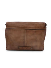 Bed Stu A694440-TNRS-X Womens Ziggy Crossbody Handbag Tan Rustic back view. If you need any assistance with this item or the purchase of this item please call us at five six one seven four eight eight eight zero one Monday through Saturday 10:00a.m EST to 8:00 p.m EST