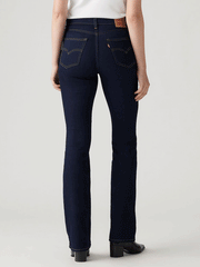 Levi's 187590050 Womens 725 High Rise Bootcut Jeans Cast Shadows back view. If you need any assistance with this item or the purchase of this item please call us at five six one seven four eight eight eight zero one Monday through Saturday 10:00a.m EST to 8:00 p.m EST

