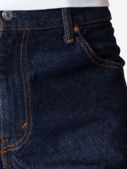 Levi's 005170216 Mens 517 Mid Rise Slim Fit Bootcut Jeans Rinse front pocket close up. If you need any assistance with this item or the purchase of this item please call us at five six one seven four eight eight eight zero one Monday through Saturday 10:00a.m EST to 8:00 p.m EST