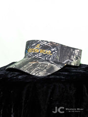 JC Western Fish Logo Camo Visor JCW-CAMO-V1 J.C. Western® Wear - J.C. Western® Wear