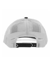 Hooey 2210T-CHWH Liberty Roper Trucker Hat Charcoal White back view. If you need any assistance with this item or the purchase of this item please call us at five six one seven four eight eight eight zero one Monday through Saturday 10:00a.m EST to 8:00 p.m EST
