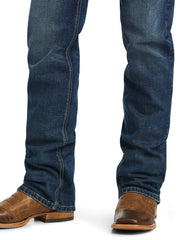 Ariat 10040124 Mens M5 Stretch Madera Stackable Straight Leg Jean Heath leg bottom. If you need any assistance with this item or the purchase of this item please call us at five six one seven four eight eight eight zero one Monday through Saturday 10:00a.m EST to 8:00 p.m EST