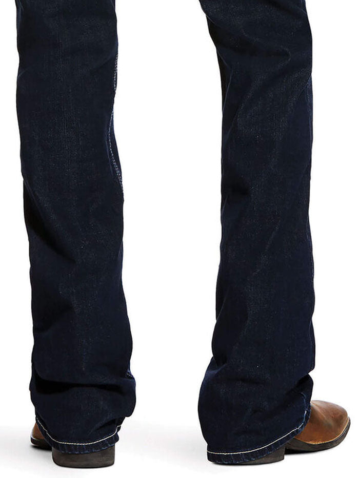 Ariat 10026681 Mens M7 Rocker Concord Stretch Stackable Straight Leg Jean Dodge Front View. If you need any assistance with this item or the purchase of this item please call us at five six one seven four eight eight eight zero one Monday through Saturday 10:00a.m EST to 8:00 p.m EST