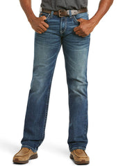 Ariat 10027748 Mens M7 Rocker Concord Stretch Stackable Straight Leg Jean Silverton front view. If you need any assistance with this item or the purchase of this item please call us at five six one seven four eight eight eight zero one Monday through Saturday 10:00a.m EST to 8:00 p.m EST
