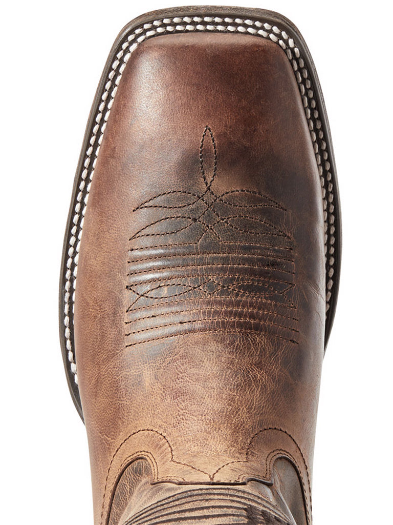 Ariat 10029699 Mens Circuit Patriot Embroidery Flag Western Boot Tan side front. If you need any assistance with this item or the purchase of this item please call us at five six one seven four eight eight eight zero one Monday through Saturday 10:00a.m EST to 8:00 p.m EST