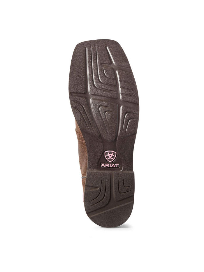 Ariat 10031593 Womens Delilah Western Boots Java front side view. If you need any assistance with this item or the purchase of this item please call us at five six one seven four eight eight eight zero one Monday through Saturday 10:00a.m EST to 8:00 p.m EST