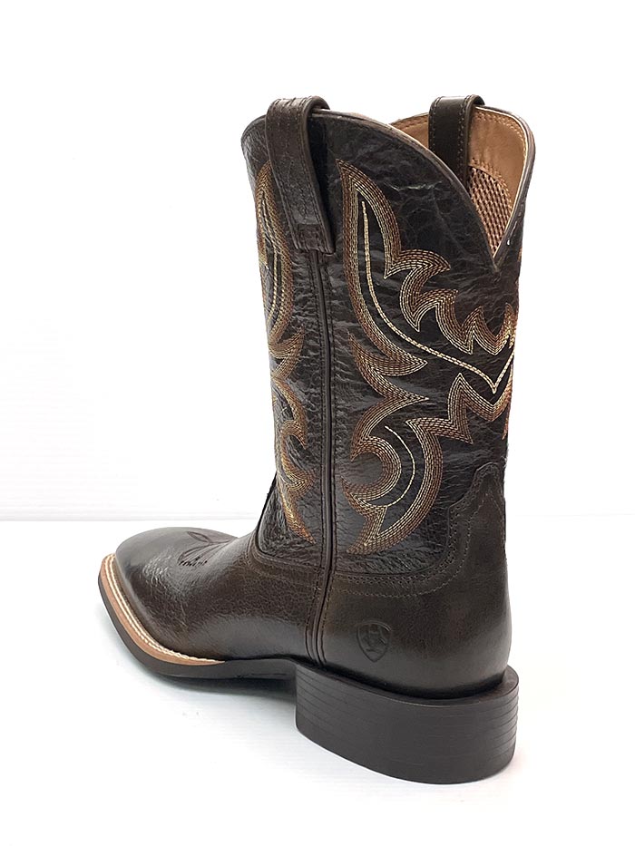 Ariat 10038362 Mens Sport Cow Country Western Boots Cusco Brown pair. If you need any assistance with this item or the purchase of this item please call us at five six one seven four eight eight eight zero one Monday through Saturday 10:00a.m EST to 8:00 p.m EST