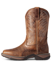 Ariat 10038379 Womens Anthem II Square Toe Western Boot Crackled Cottage side view. If you need any assistance with this item or the purchase of this item please call us at five six one seven four eight eight eight zero one Monday through Saturday 10:00a.m EST to 8:00 p.m EST