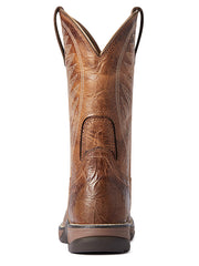 Ariat 10038379 Womens Anthem II Square Toe Western Boot Crackled Cottage back view. If you need any assistance with this item or the purchase of this item please call us at five six one seven four eight eight eight zero one Monday through Saturday 10:00a.m EST to 8:00 p.m EST