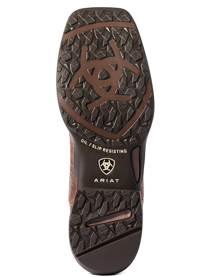 Ariat 10038379 Womens Anthem II Square Toe Western Boot Crackled Cottage side front view. If you need any assistance with this item or the purchase of this item please call us at five six one seven four eight eight eight zero one Monday through Saturday 10:00a.m EST to 8:00 p.m EST