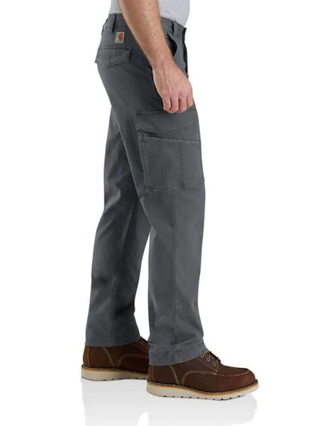 Carhartt 103574-029 Mens Rugged Flex Rigby Cargo Pant Shadow Side.If you need any assistance with this item or the purchase of this item please call us at five six one seven four eight eight eight zero one Monday through Saturday 10:00a.m EST to 8:00 p.m EST