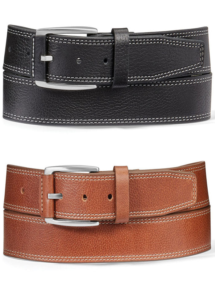 Brighton M21833 M21834 Mens San Remo Leather Belt Black And Brown – J.C.  Western® Wear