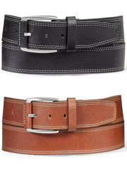Brighton M21833 M21834 Mens San Remo Leather Belt Black And Brown Both. If you need any assistance with this item or the purchase of this item please call us at five six one seven four eight eight eight zero one Monday through Saturday 10:00a.m EST to 8:00 p.m EST