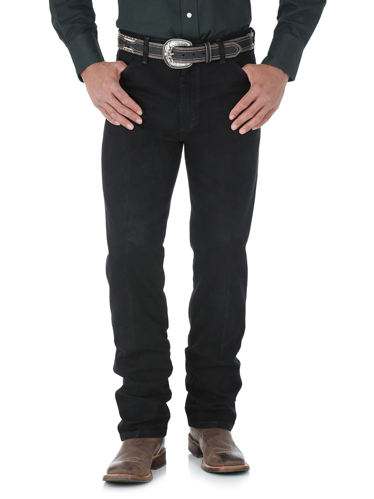 Wrangler Men's Genuine Comfort Relaxed Fit Denim Jean (33X32, Black) at  Amazon Men's Clothing store