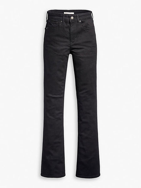 Levis 187590063 Womens 725 High Rise Bootcut Jeans Soft Black – J.C ...