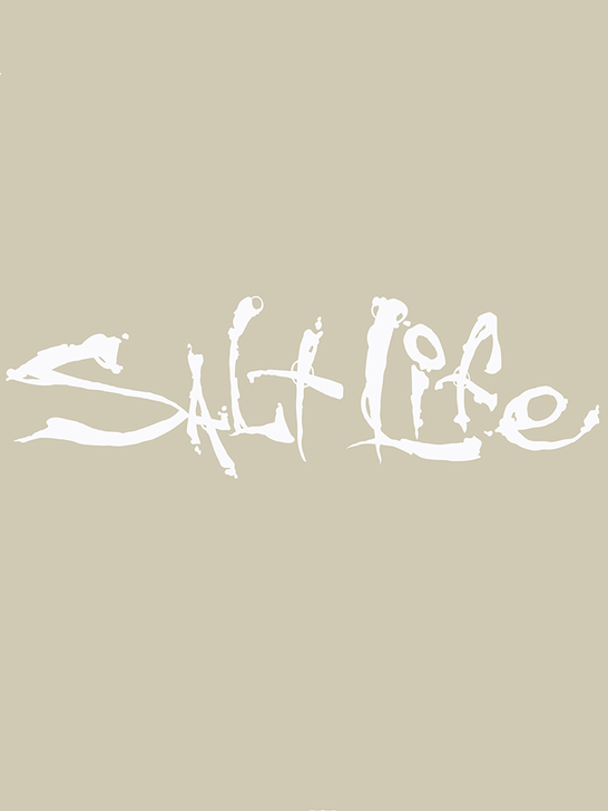 Salt Life SAD930 Signature Decal White