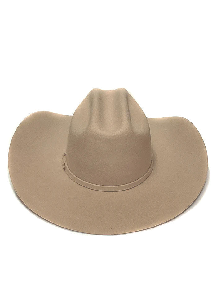 Ariat A75206277 3X Select Wool Double S Hat Silver Belly side view. If you need any assistance with this item or the purchase of this item please call us at five six one seven four eight eight eight zero one Monday through Saturday 10:00a.m EST to 8:00 p.m EST