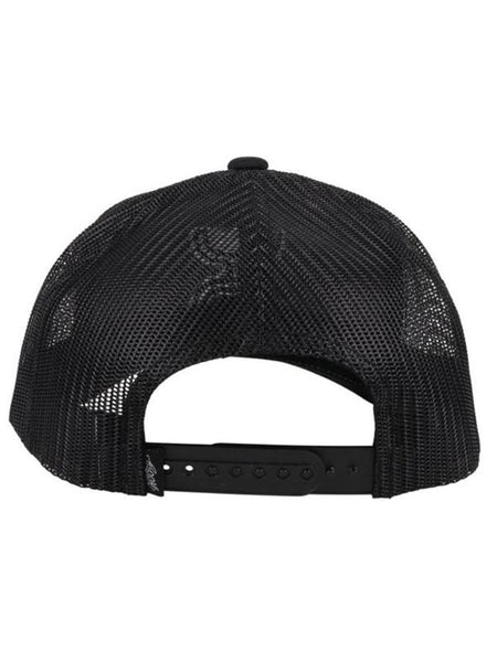 Hooey 2106T-GYBK Sterling 6-Panel Logo Trucker Hat Grey Black