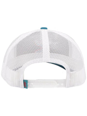 Hooey 2106T-TQWH "Sterling" White and Turquoise 6-Panel Trucker Hat back