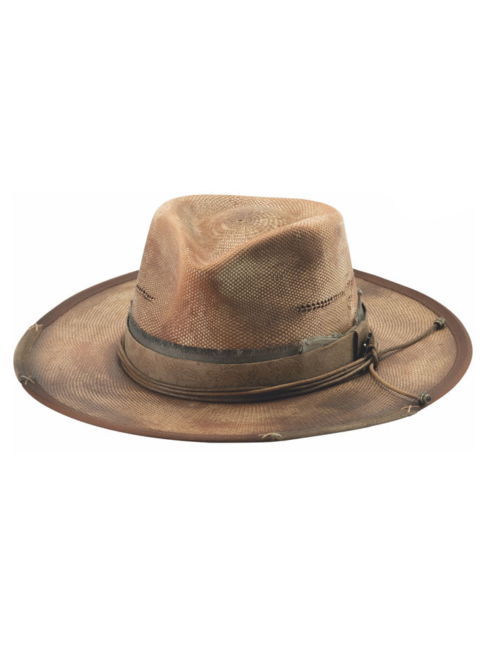 Bullhide LIVING ON THE ROAD 5073CO Bangora Hat Distressed Copper side / front view.If you need any assistance with this item or the purchase of this item please call us at five six one seven four eight eight eight zero one Monday through Saturday 10:00a.m EST to 8:00 p.m EST