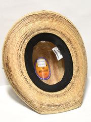 Bullhide OUTRIDER 2933 Kids Western Palm Hat Natural inside view. If you need any assistance with this item or the purchase of this item please call us at five six one seven four eight eight eight zero one Monday through Saturday 10:00a.m EST to 8:00 p.m EST